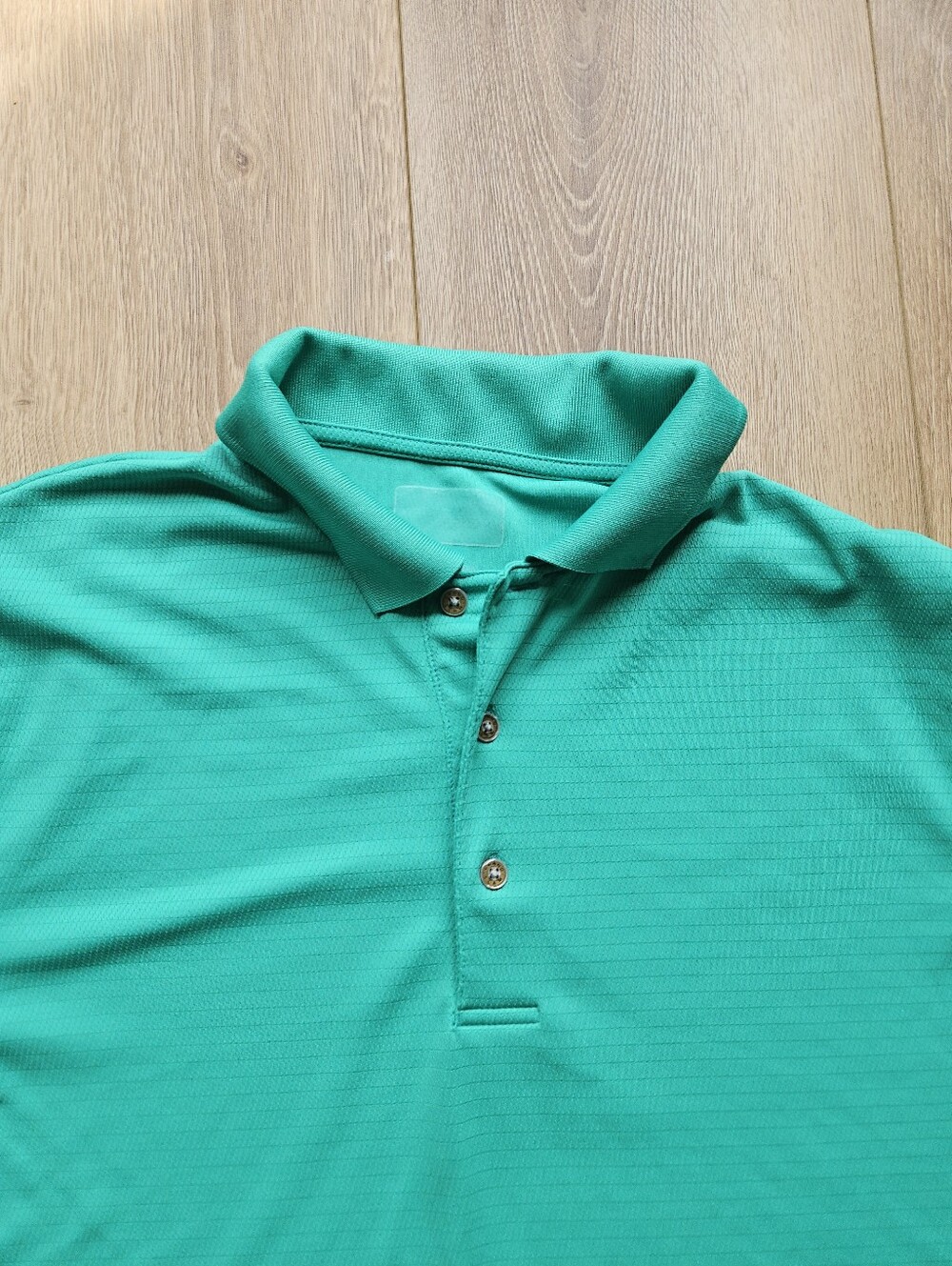 Men's GRANDSLAM Air Flow Light Green Golf Polo Sleeve Tee Shirt | Large